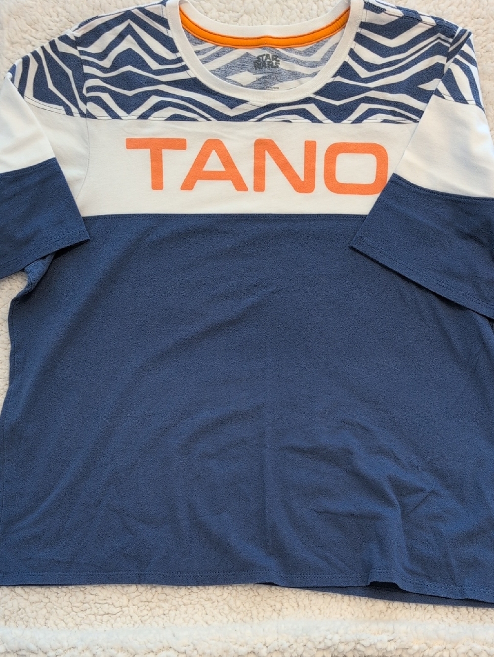 Star Wars Navy, White & Orange TANO Women's Graphic Tee
